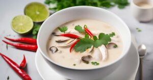 Sprawdzony przepis na pyszną zupę tom kha - Gotowanie jak szef!