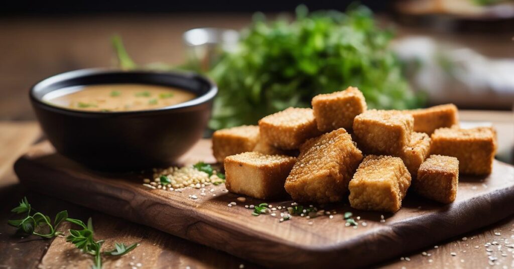 Chrupiące tofu w panierce: Przepis na męskie danie!