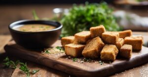 Chrupiące tofu w panierce: Przepis na męskie danie!