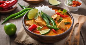 Czerwone curry: Przepis na męski sukces kulinarny.